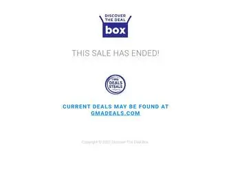 Discoverthedealbox.com(Discover The Deal Box) Screenshot