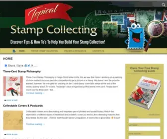 Discovertopicalstampcollecting.com(Discover Topical Stamp Collecting For Fun & Profit) Screenshot