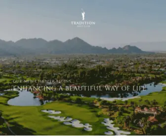 Discovertradition.com(Tradition Golf Club) Screenshot