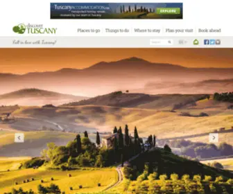 Discovertuscany.net(Discover Tuscany) Screenshot