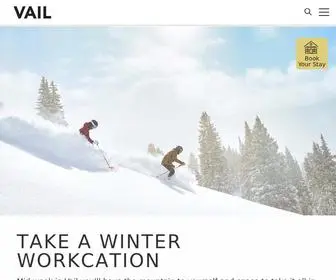 Discovervail.com(Official Website of the Town of Vail) Screenshot
