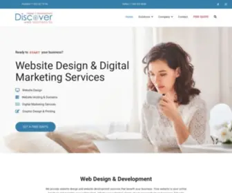 Discoverwebsolutions.com(Discover Web Solutions) Screenshot