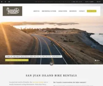 Discoveryadventuretours.com(San Juan Island Bike Rentals and Bike Tours) Screenshot