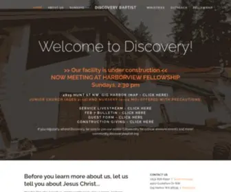 Discoverybaptist.org(Discovery Baptist) Screenshot