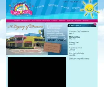 Discoverycenterhawaii.org(Hawaii Children's Discovery Center) Screenshot