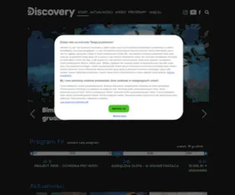 Discoverychannel.pl(Discovery Channel) Screenshot