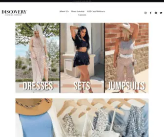 Discoveryclothing.com(Discovery Clothing) Screenshot