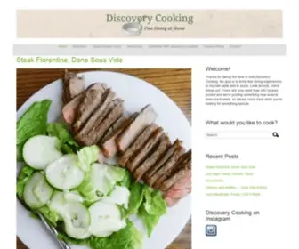 Discoverycooking.com(Discovery Cooking) Screenshot