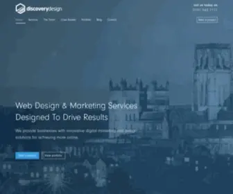 Discoverydesign.co.uk(Web Design North East) Screenshot