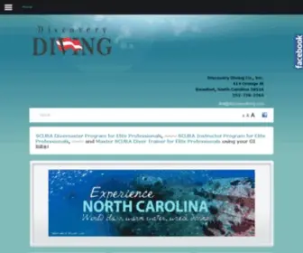 Discoverydiving.com(Discovery Diving) Screenshot