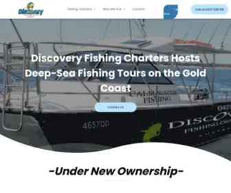 Discoveryfishing.com.au(Discovery Fishing Charters) Screenshot