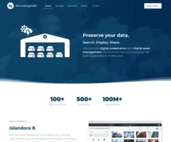 Discoverygarden.ca(Open Source Digital Preservation) Screenshot