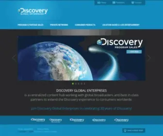 Discoveryglobalenterprises.com(International Consumer Products) Screenshot