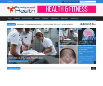 DiscoveryhealthJournal.com(Discovery Health Journal) Screenshot