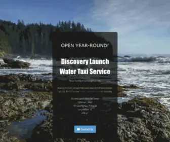 Discoverylaunch.com(Discovery Launch Watertaxi) Screenshot