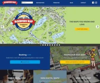 Discoverymap.com(Visit Discovery Map®) Screenshot