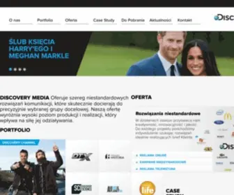 Discoverymedia.pl(Discovery Media) Screenshot