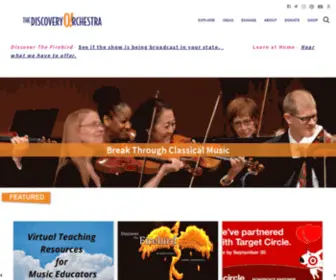 Discoveryorchestra.org(The Discovery Orchestra) Screenshot