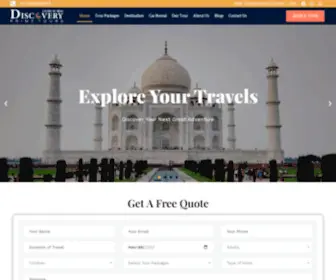 Discoveryprimetours.com(Discovery Prime Tours) Screenshot