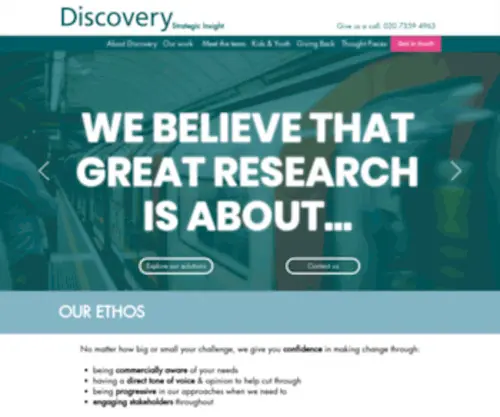 Discoveryres.co.uk(Discovery Research) Screenshot