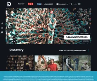 Discovery.ro(Discovery Romania) Screenshot