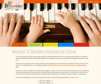 Discoveryschool.no(Discovery International School) Screenshot