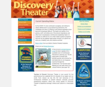 Discoverytheater.org(The Discovery Theater) Screenshot