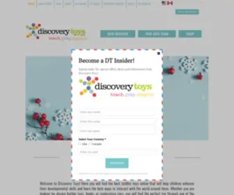 Discoverytoys.com(Discovery Toys) Screenshot