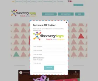 Discoverytoys.net(Discovery Toys) Screenshot