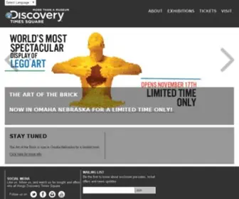 Discoverytsx.com(Exhibitions In New York) Screenshot