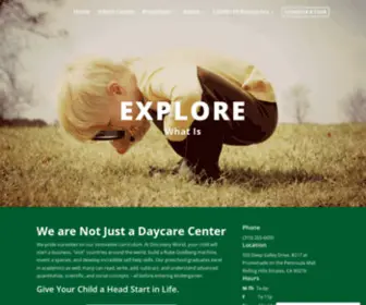 DiscoveryWorldschools.com(Infant Center and Preschool) Screenshot