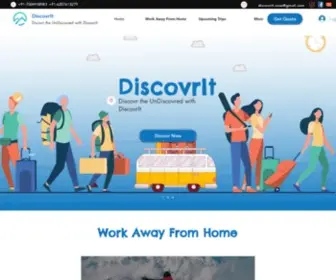 Discovrit.com(Home) Screenshot