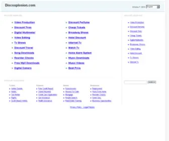Discoxplosion.com(discoxplosion) Screenshot