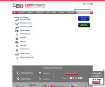 Discreteled.com(LEDtronics Discrete LEDs) Screenshot