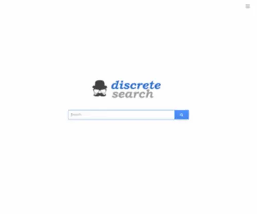 Discretesearch.com(Discrete Search) Screenshot
