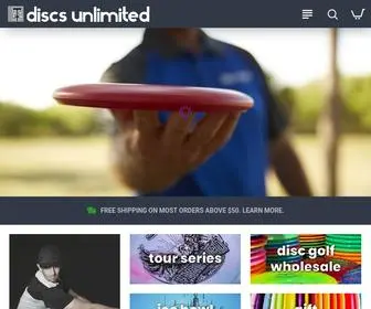 Discsunlimited.net(Discs Unlimited) Screenshot