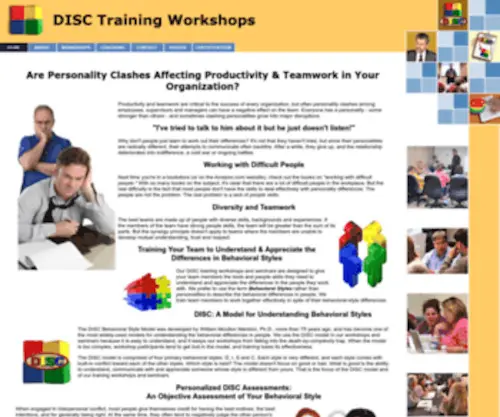 Disctrainingworkshops.com(DISC Training Workshops) Screenshot