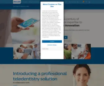 Discusdental.com(Philips Sonicare Products for Dental Professionals) Screenshot