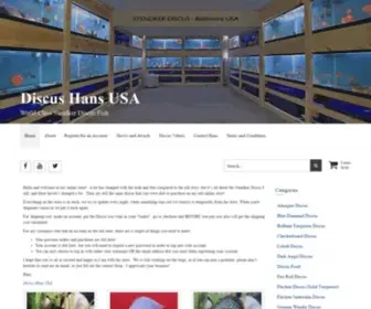 Discusfishstore.com(Stendker Discus from Discus Hans) Screenshot