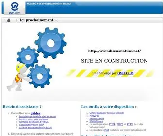 Discusnature.net(En construction) Screenshot