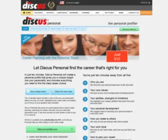 Discuspersonal.com(Discus Personal) Screenshot