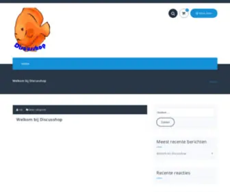 Discusshop.nl(Discusshop voor een gezonde discus) Screenshot
