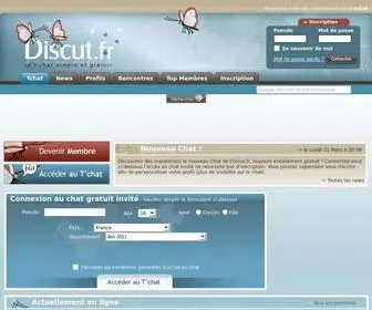 Discut.fr(Chat gratuit) Screenshot