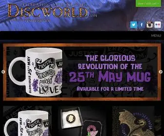 Discworld.com(Merchandise) Screenshot