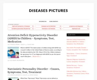 Diseasespictures.com(Diseases Pictures) Screenshot