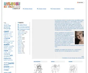 Disegni-DA-Colorare.com(Disegni da Colorare per Bambini /) Screenshot