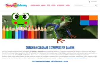 Disegnidacolorare.com(Disegni da ColorareDisegni per bambini da stampare) Screenshot