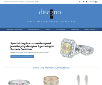 Disegnojewellery.ca(Disegno Fine Jewellery) Screenshot