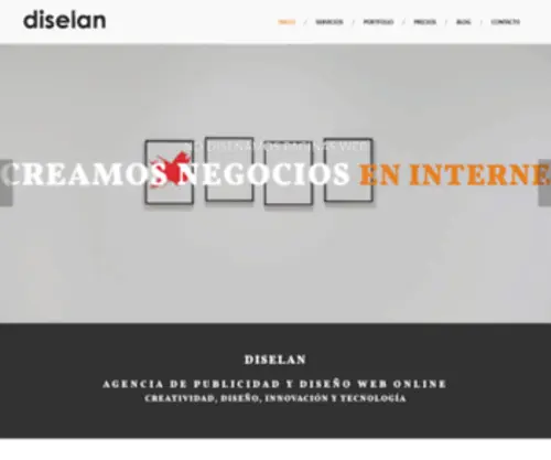 Diselan.com(Agencia de Publicidad Interactiva On line Diselan) Screenshot