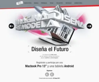 Disenaelfuturo.com(Concurso de Arquitectura en México) Screenshot